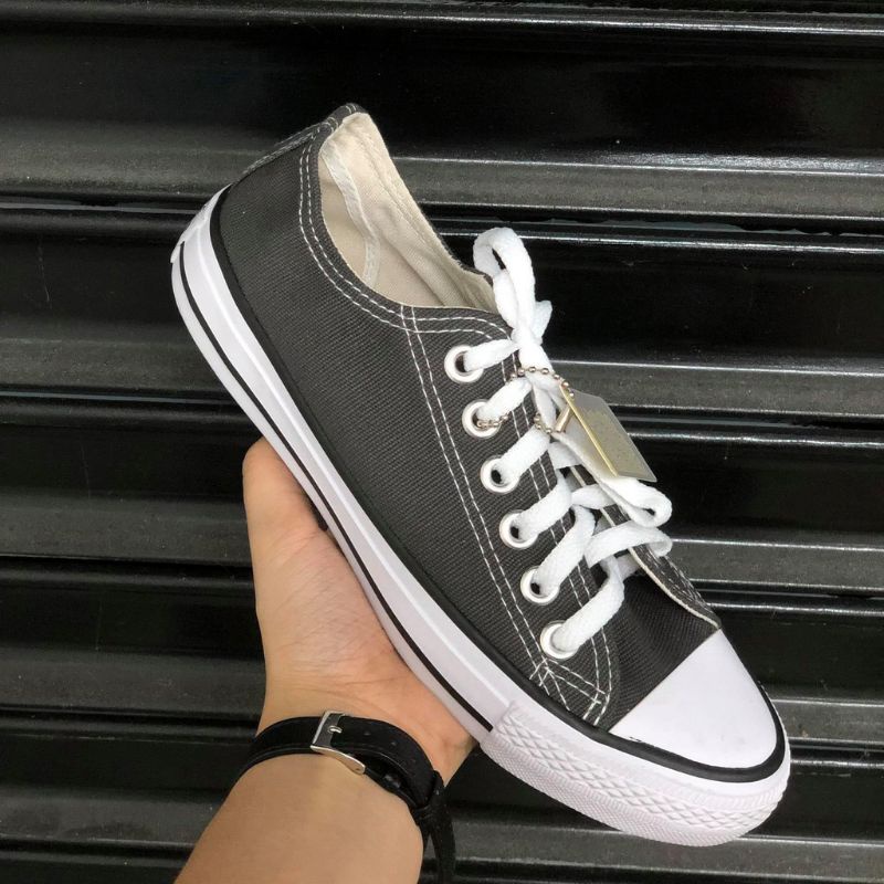 Kasut converse outlet grey