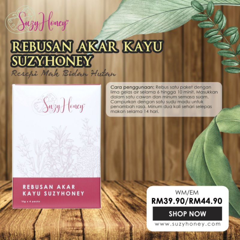 Rebusan Akar kayu Tradisional Suzyhoney (UBAT PERIUK) | Shopee Malaysia