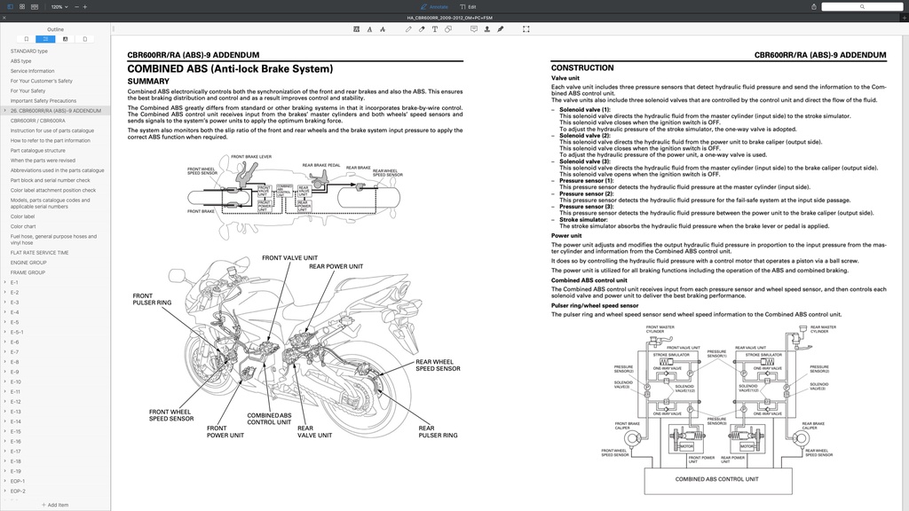 HONDA CBR600RR WORKSHOP MANUAL PDF FREE DOWNLOAD visual data 8