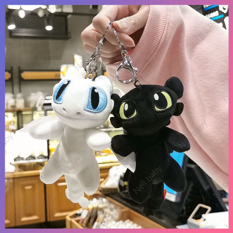18cm How to Train Your Dragon Toothless Stuffed Toy keychain