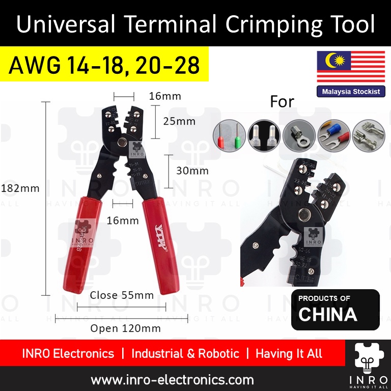 YTH-202A YTH-202B HS-202D Crimping Pliers Tubular Terminal Pliers ...