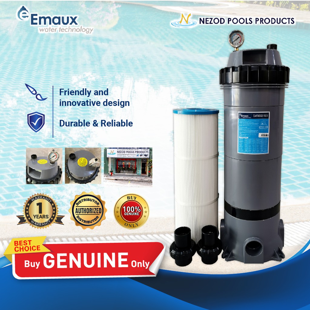 EMAUX CF75 75ft2 Cartridge Filter with 1.5