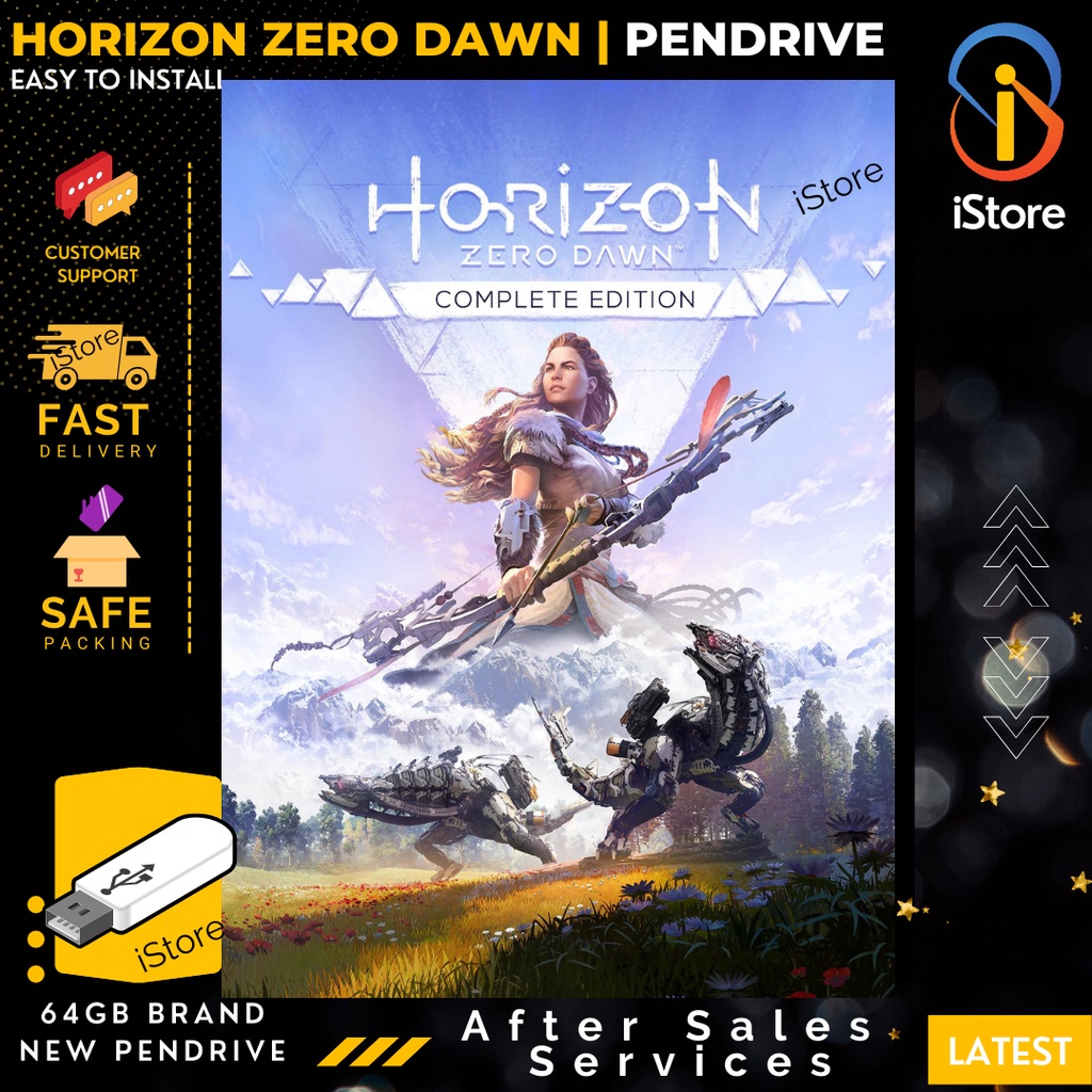 Horizon Zero Dawn Complete Edition v1.11.2 PC GAME pendrive 64Gb ...