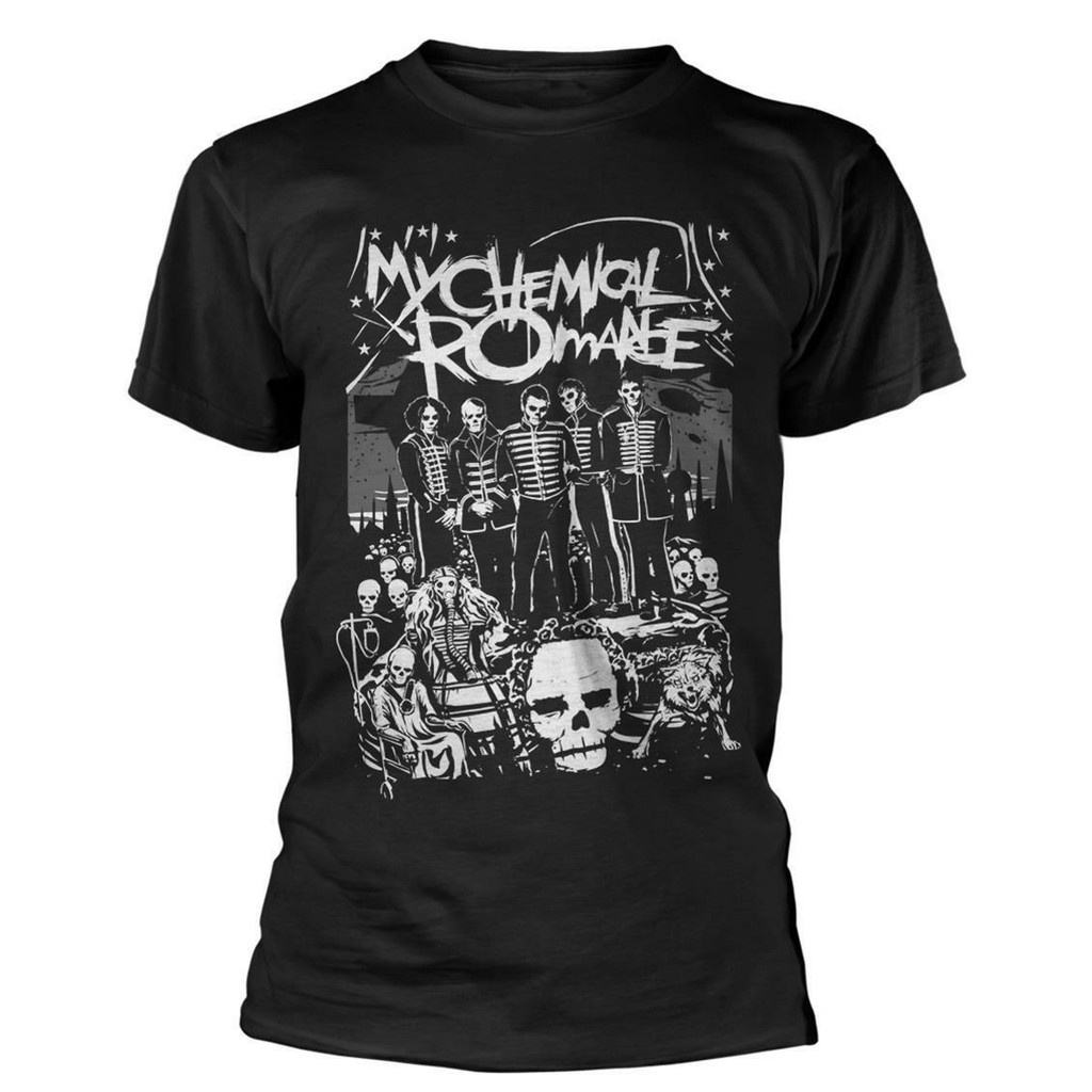 Super T-Shirt 1 Cotton Printed My Chemical Romance Dead Parade For Men ...