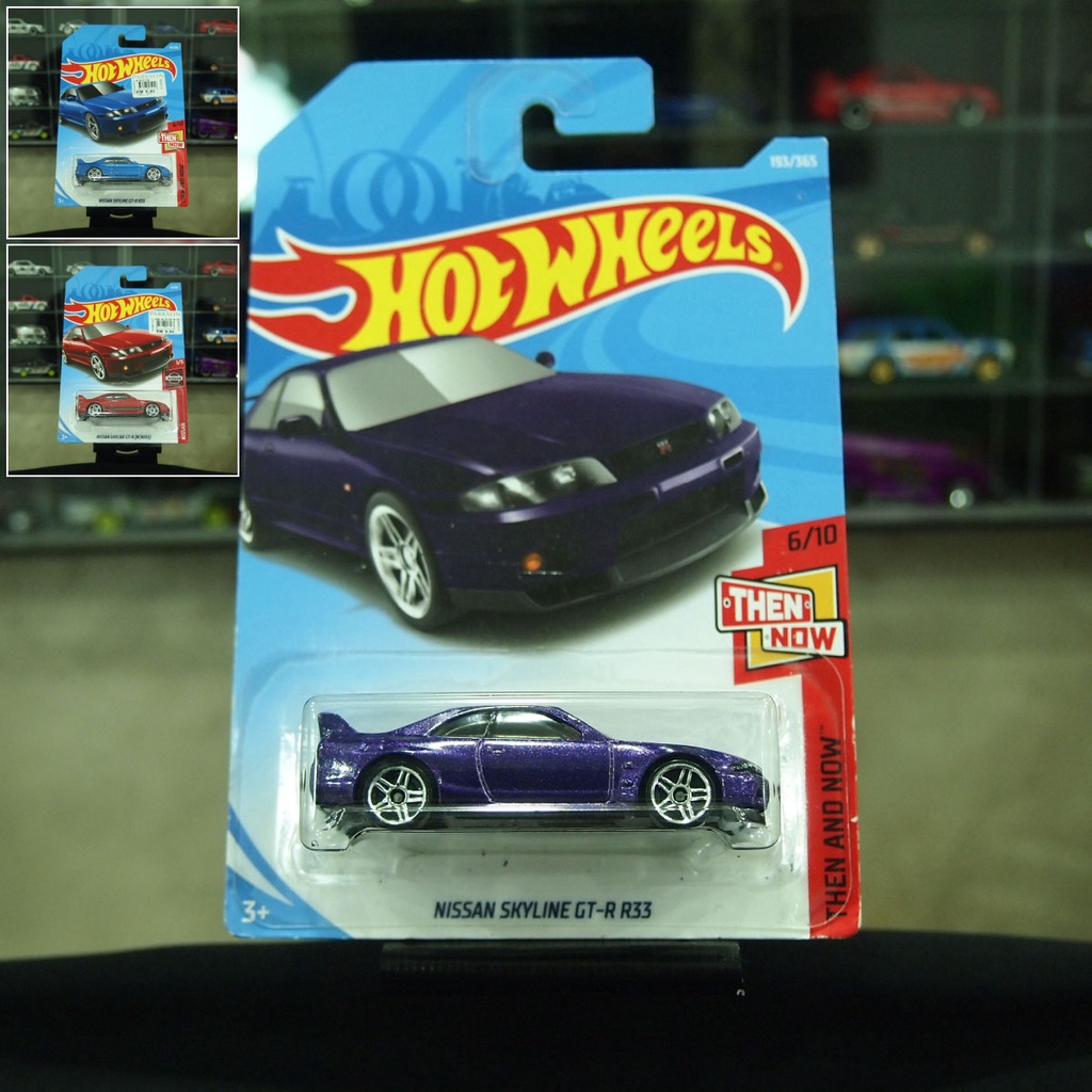 Hot Wheels Nissan Skyline GT-R R33 BNCR33 Japanese JDM Real Car ...