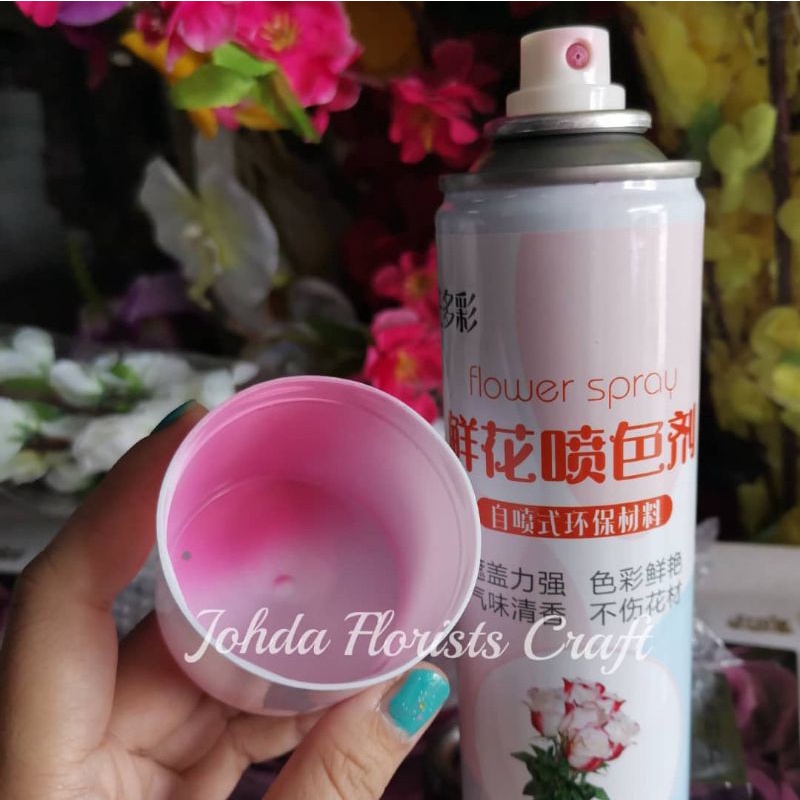 Floral Color Spray Flower Coloring Spray Pewarna Bunga 鲜花喷色剂 450ML ...