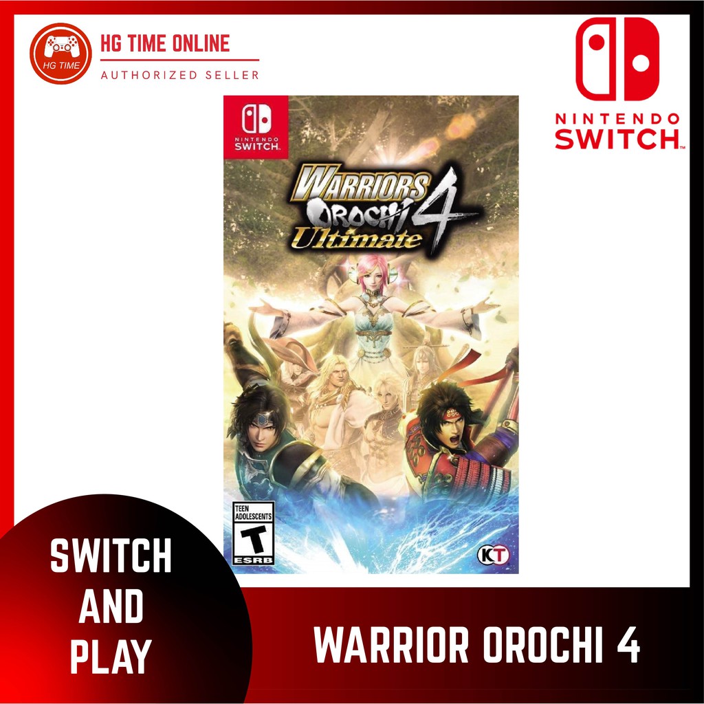 Warrior orochi 2024 nintendo switch