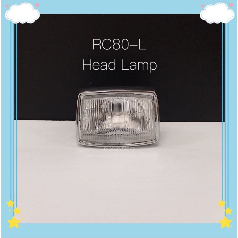 SUZUKI RC80 L - HEAD LAMP RC100 | Shopee Malaysia
