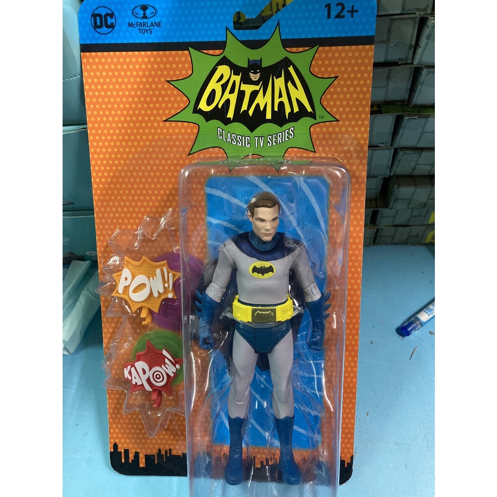 DC Agent Version Mcfarlane 6 Inch TV 1966 Retro Elevator Batman ...