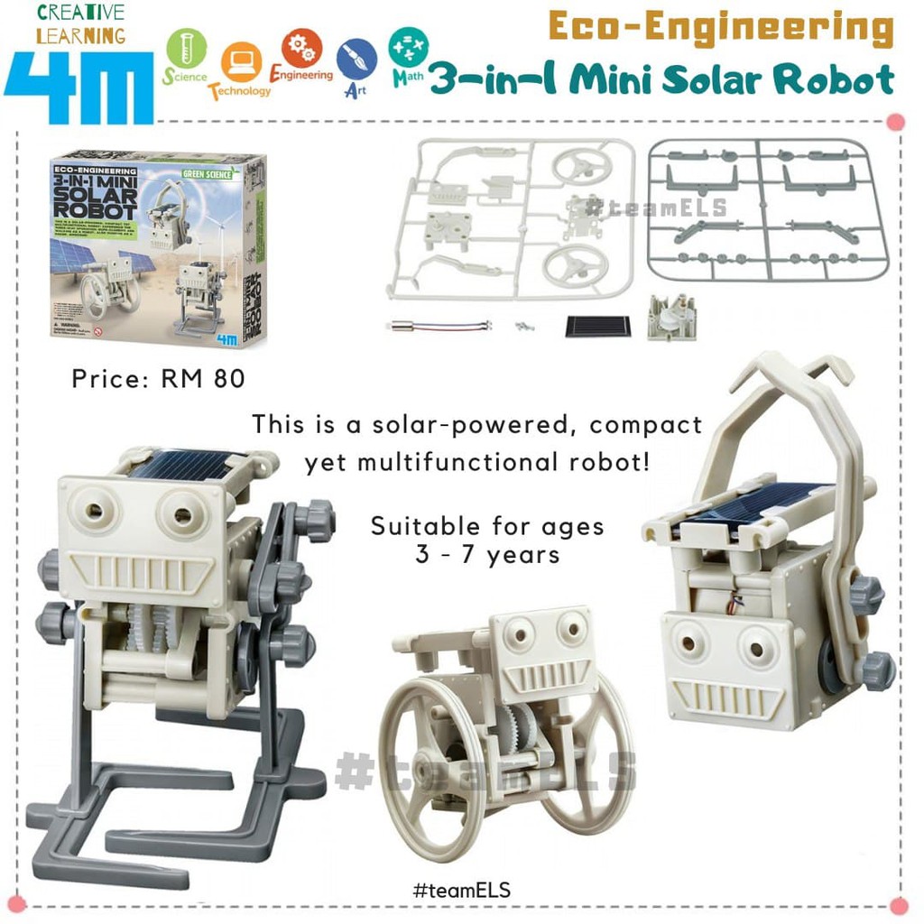 Eco engineering solar robot online