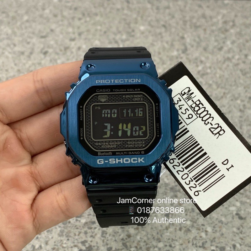 ASIA SET 100% ORIGINAL CASIO G-SHOCK GMW-B5000G-2 Resin Band Series