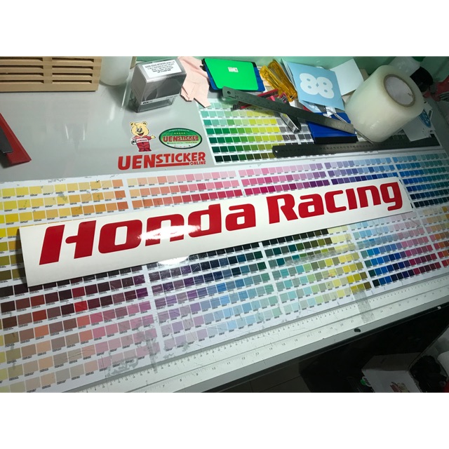 STICKER TULISAN HONDA RACING | Shopee Malaysia
