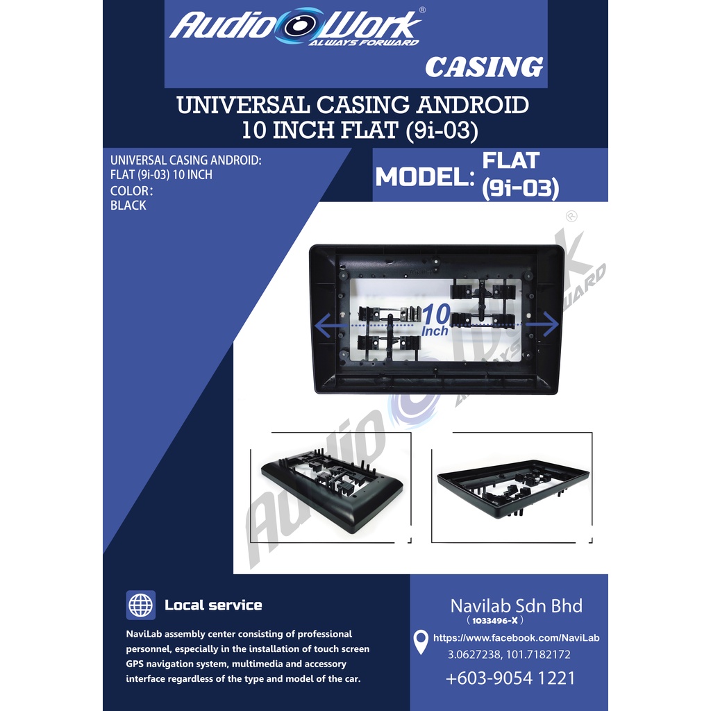 Universal Android Player Casing 9 Inch 10 Inch (Flat/Dashboard/10 Inch ...