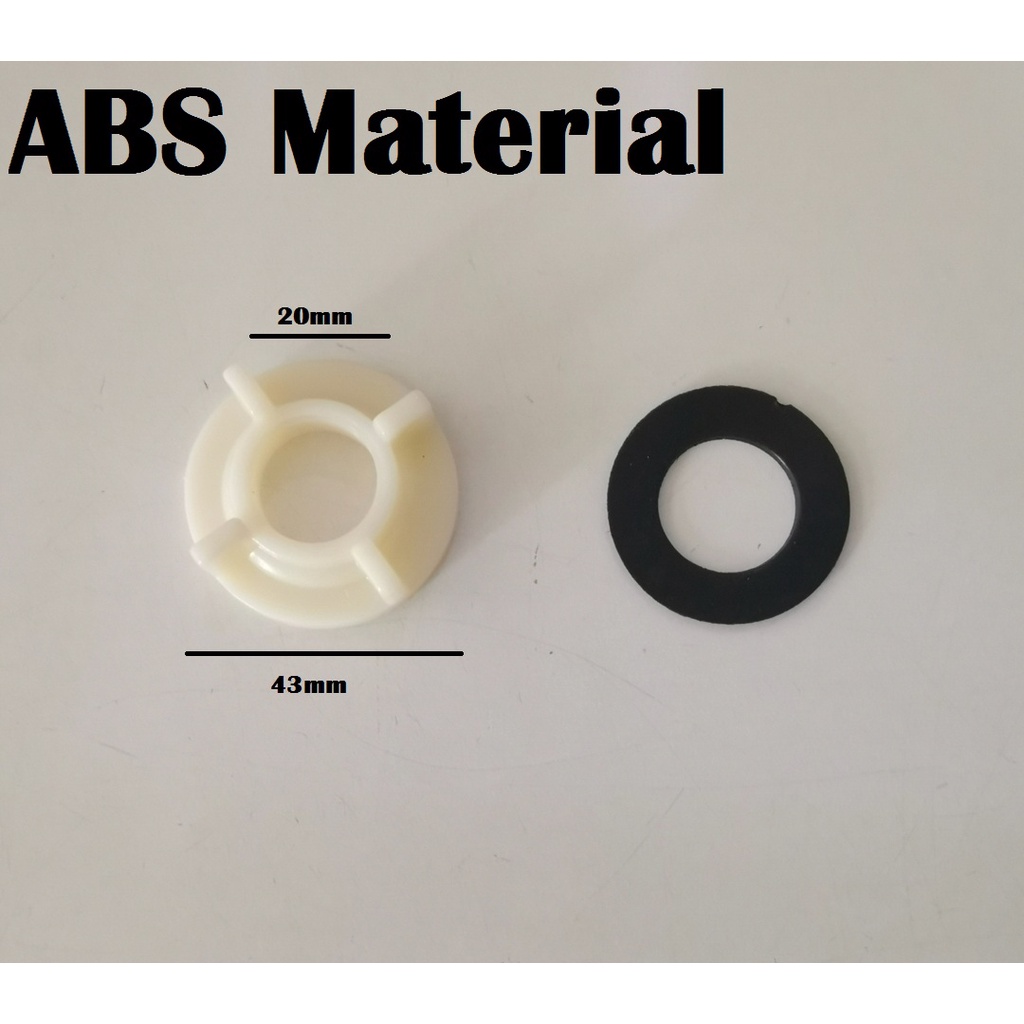 **Ready Stock** 1/2" ABS / PLASTIC Tap Lock / Jam Nut for Basin Faucets