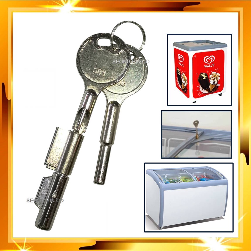 Deep freezer deals lock key