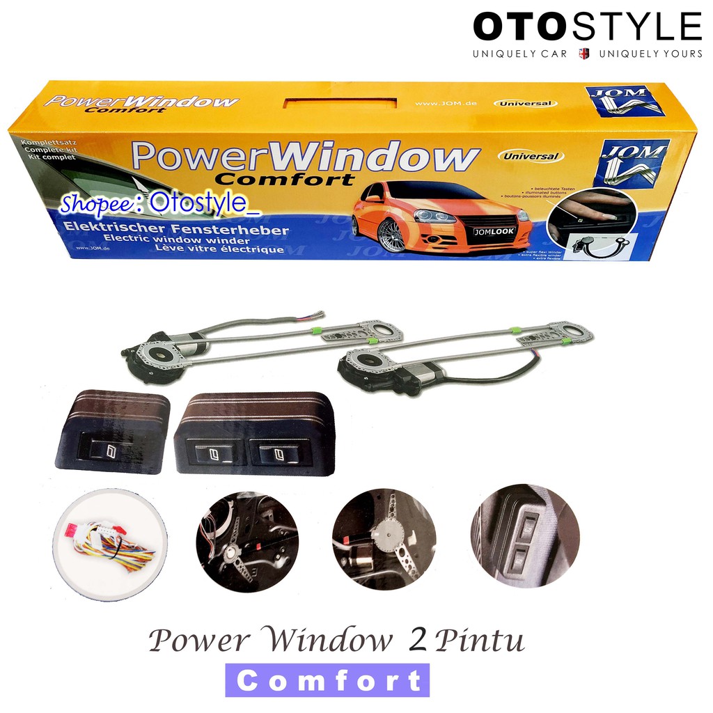 Universal 2-Door Power Window Complete Premium Set | Shopee Malaysia