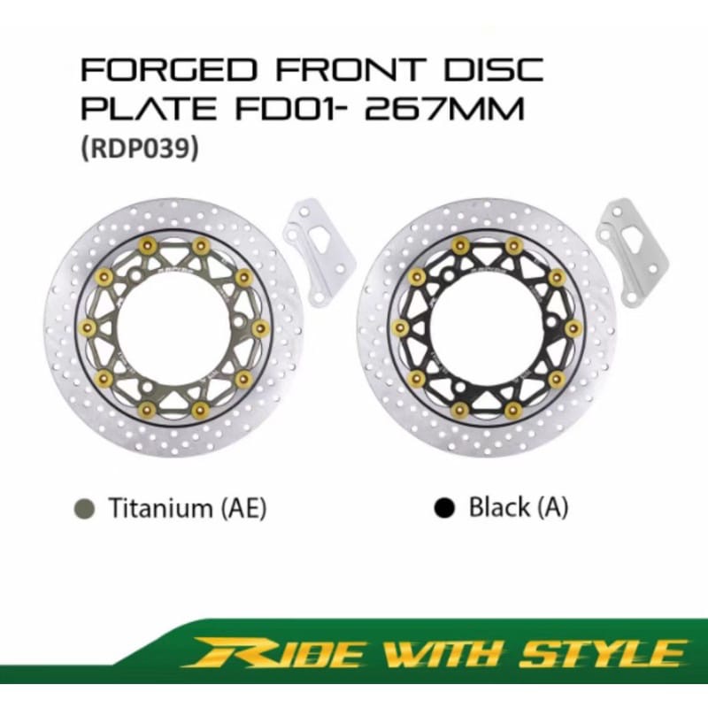 Rapido Yamaha Nvx Nmax Racing Floating Forged Disc Plate Mm Yamaha