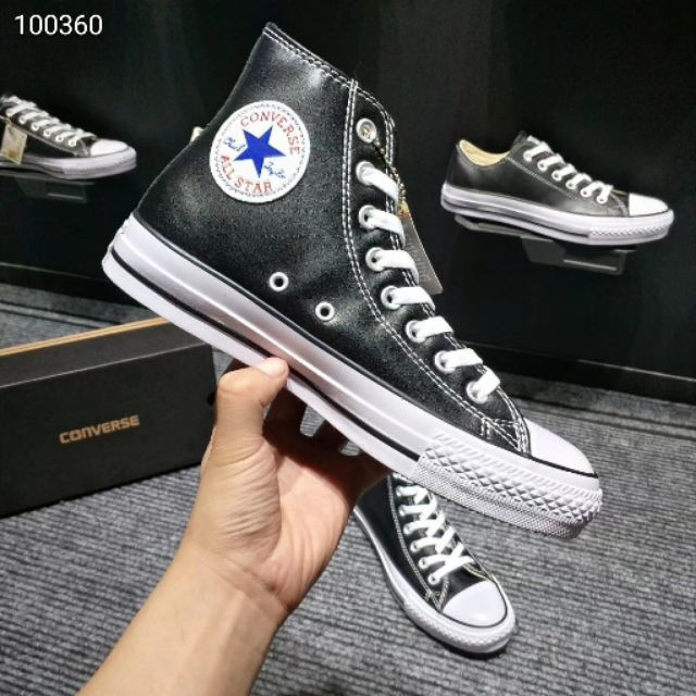 💥 Converse Leather Clasic 🇲🇾 READY STOK TAPAK BULU | Shopee Malaysia