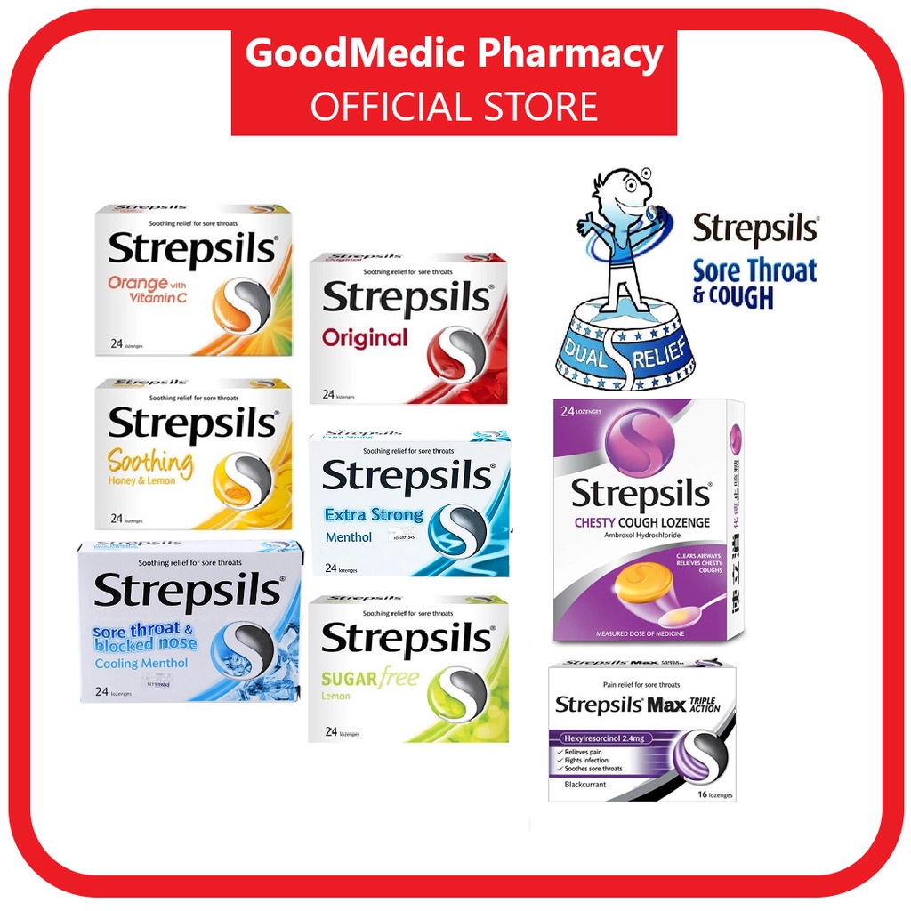 Strepsils Sore Throat Lozenges (Box - 24 Lozenges) | Shopee Malaysia