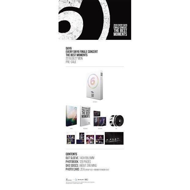 DAY6 - EVERY DAY6 FINALE CONCERT-THE BEST MOMENTS DVD – KPOP