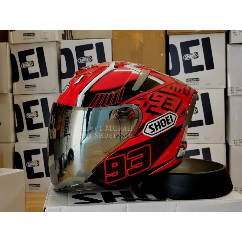 Shoei x14 best sale half face