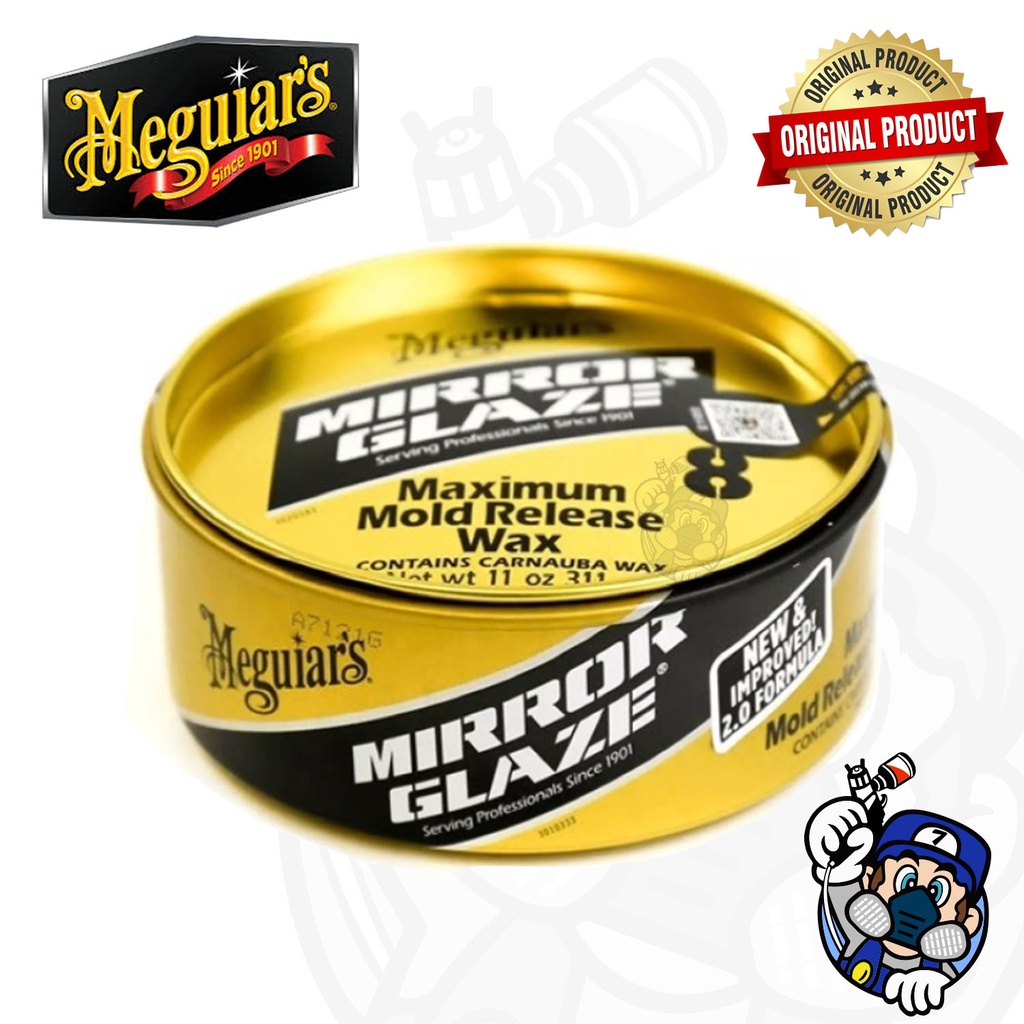 MEGUIAR'S Mirror Glaze 8 Maximum Mold Release Wax (311g) Shopee Malaysia