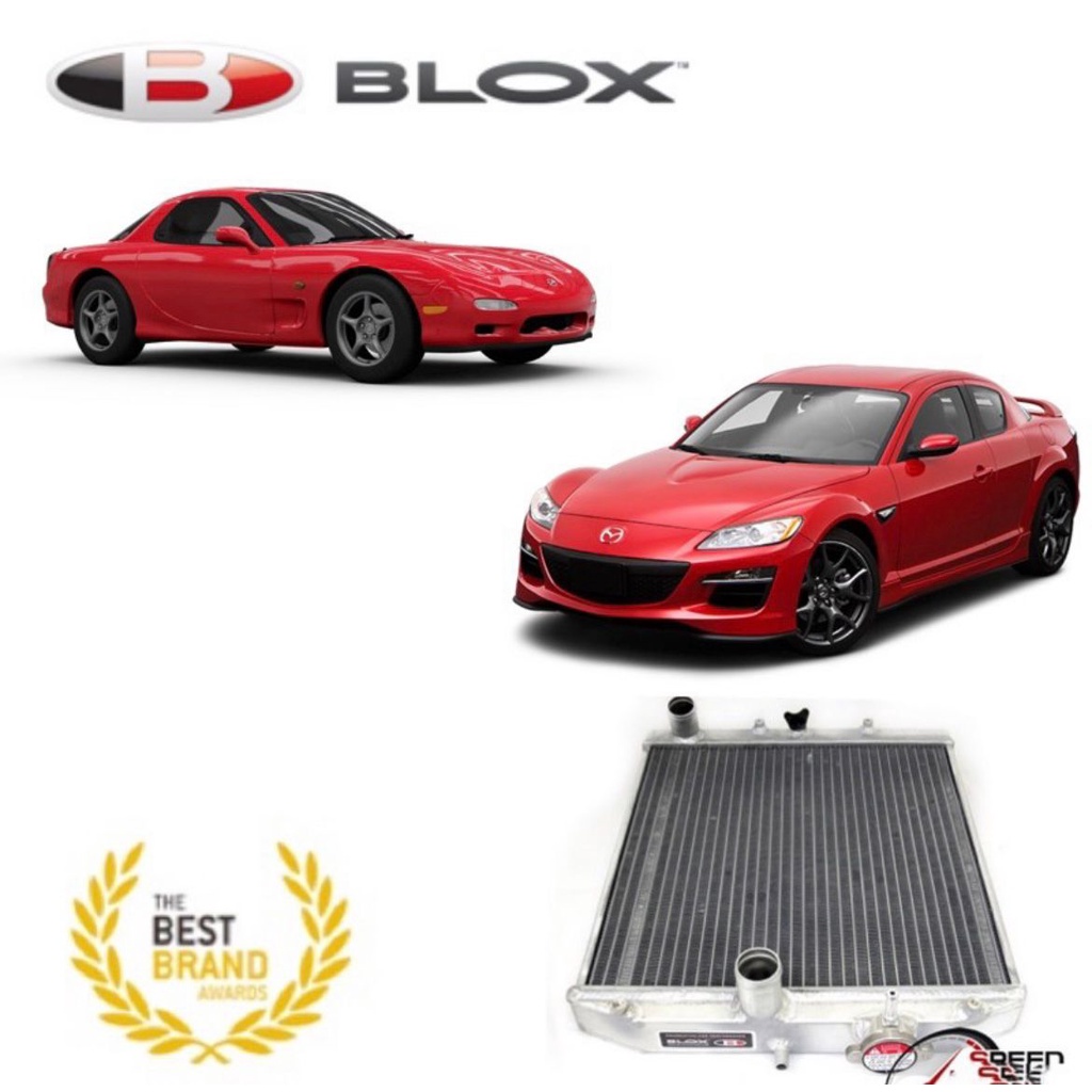 Blox Engineering Aluminum Radiator for Mazda Rx7 FD3S 91'-96' | Shopee ...