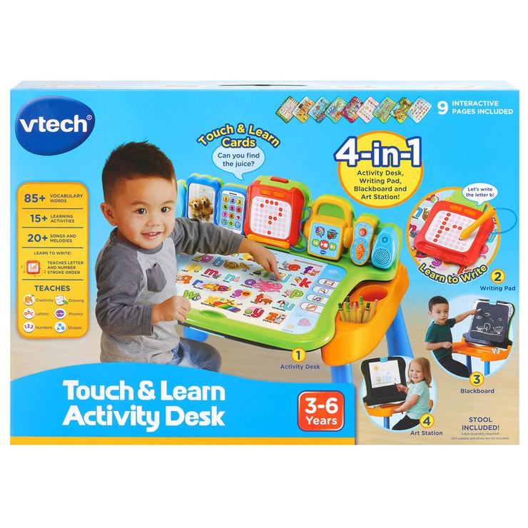 (💯 % Original) VTECH Touch & Learn Activity Desk (NEW) | Shopee Malaysia