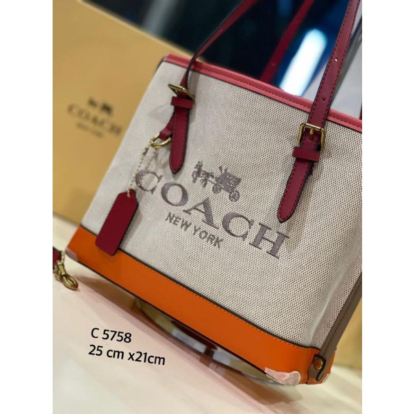 Coach hand carry discount bag