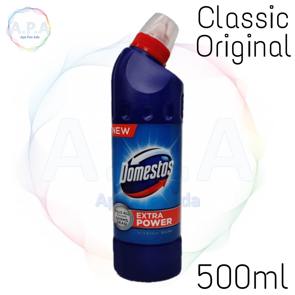 DOMESTOS Toilet Bathroom Bleach Cleaner Liquid / Toilet Bowl Cleaning