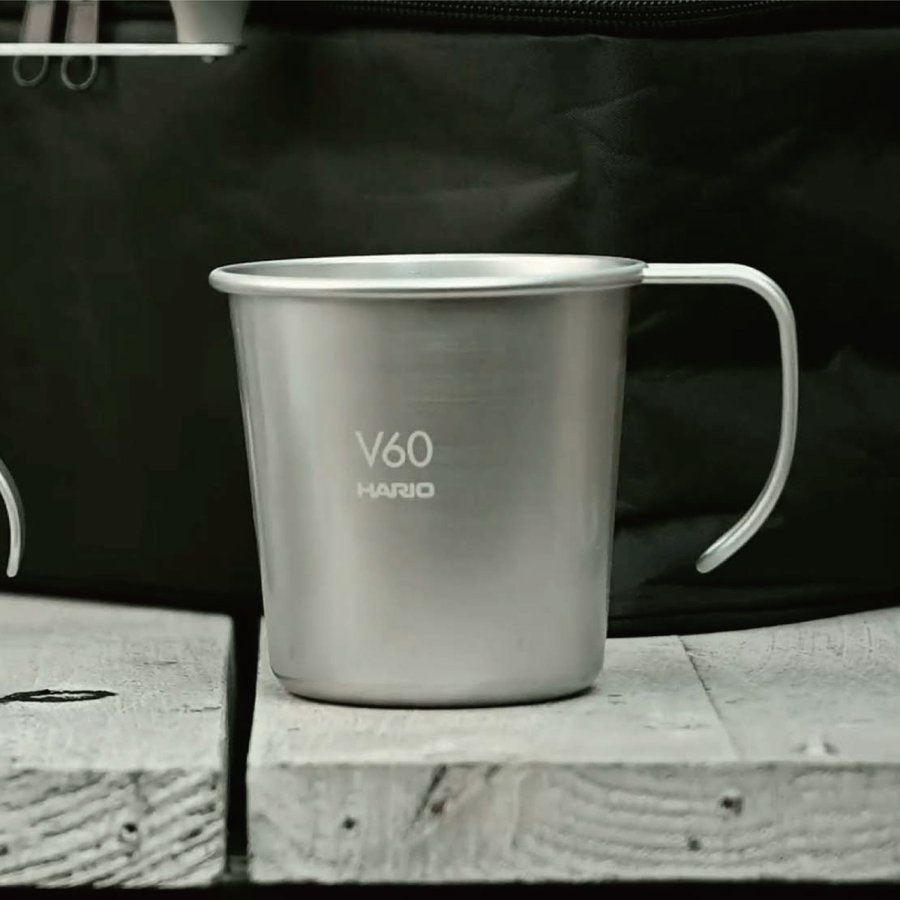 Outdoor V60 Stacking Mug, 320ml Silver