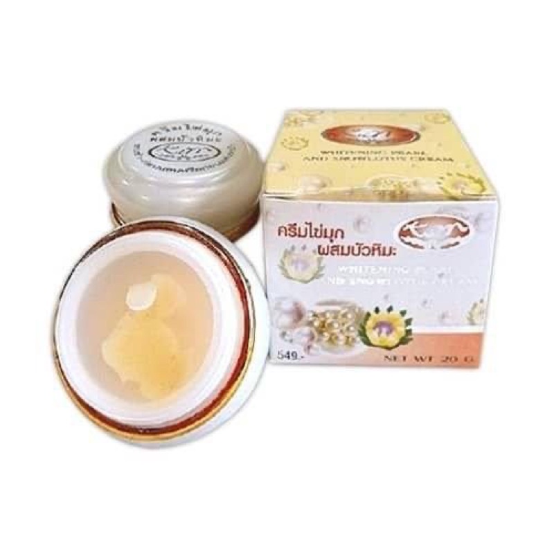 Kim Whitening Pearl and Snow lotus Cream Shopee Malaysia
