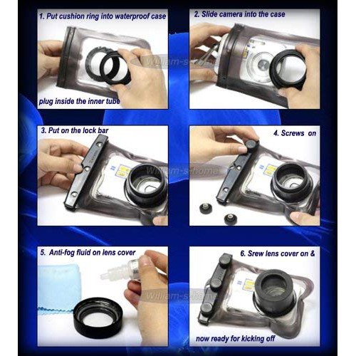 nereus digital camera waterproof bag