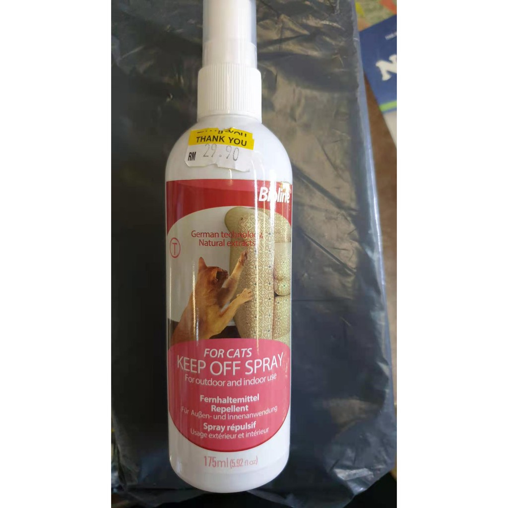 BIOLINE KEEP OFF SPRAY FOR CATS (Spray repellent) 175ml Shopee Malaysia