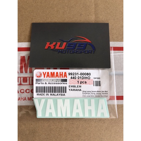 ORIGINAL RXZ STICKER COWLING FAIRING FERING EMBLEM LOGO TULISAN YAMAHA ...