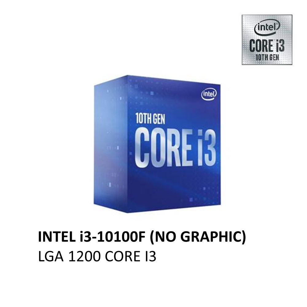 Intel Core I3 10100f 10105f 10100 10105 Lga 1200 Cpu Processor Shopee Malaysia 7388