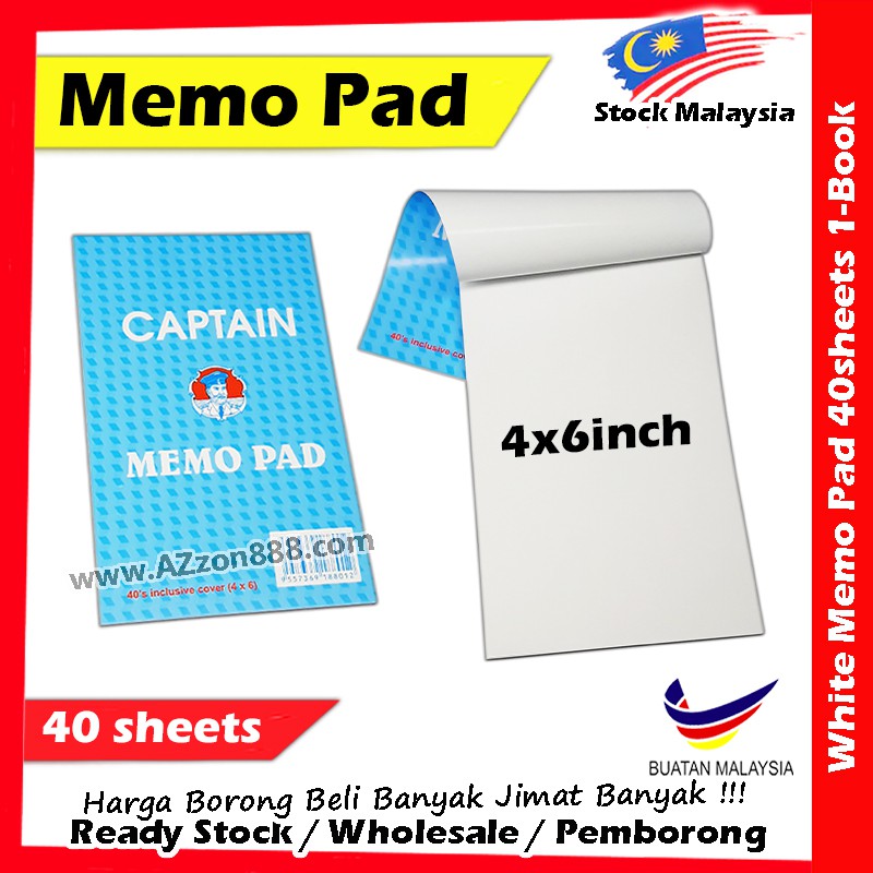 Scratch Pads - Writing pads - 100 Pads with 50 sheets in Each Pad (3 x 5