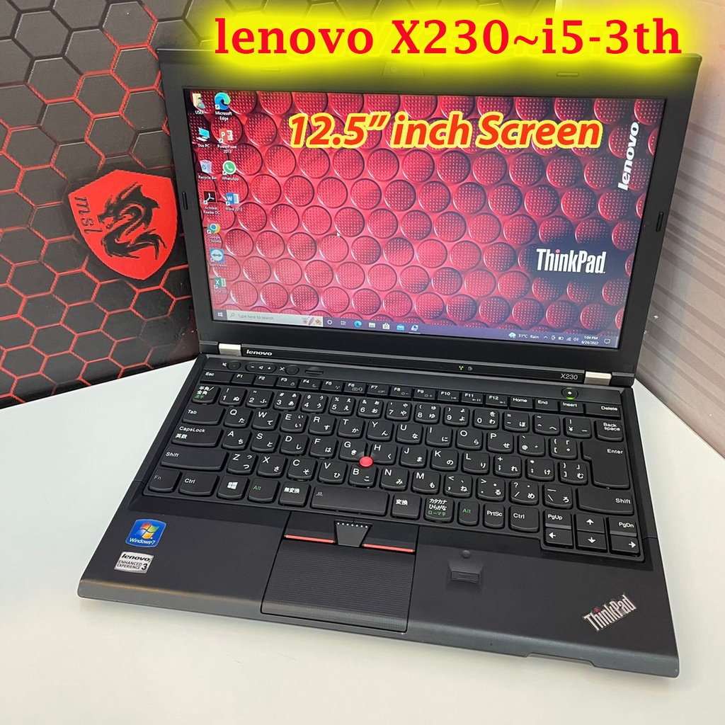 Lenovo ThinkPad X260/X230/X220/L570 ~Intel Core I5~16GB/8GB/4GB Ram ~ SSD  512GB~ Budget Notebook Laptop Murah