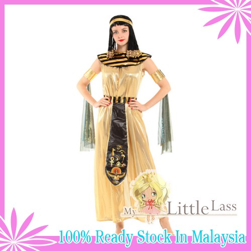 Halloween Hatshepsut Princess Egypt Cleoprata Pharaoh's Cosplay Costume ...