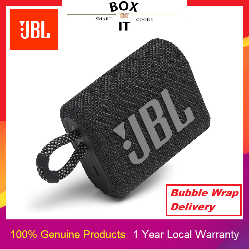 JBL Portable Waterproof Speaker Go 3 With 1 Year Malaysia Warranty