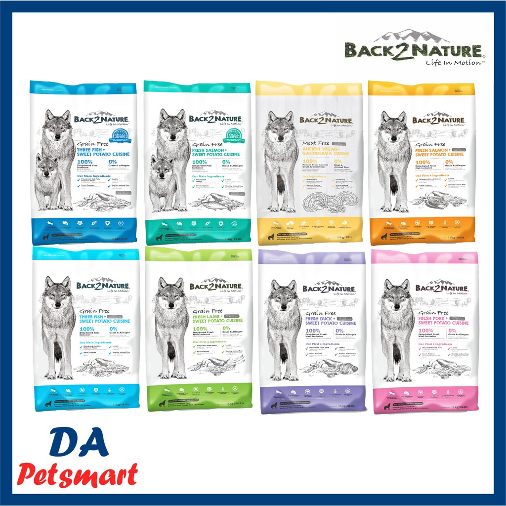 Back2Nature Grain Free Dog Food with Sweet Potato Cuisine 10kg 11kg