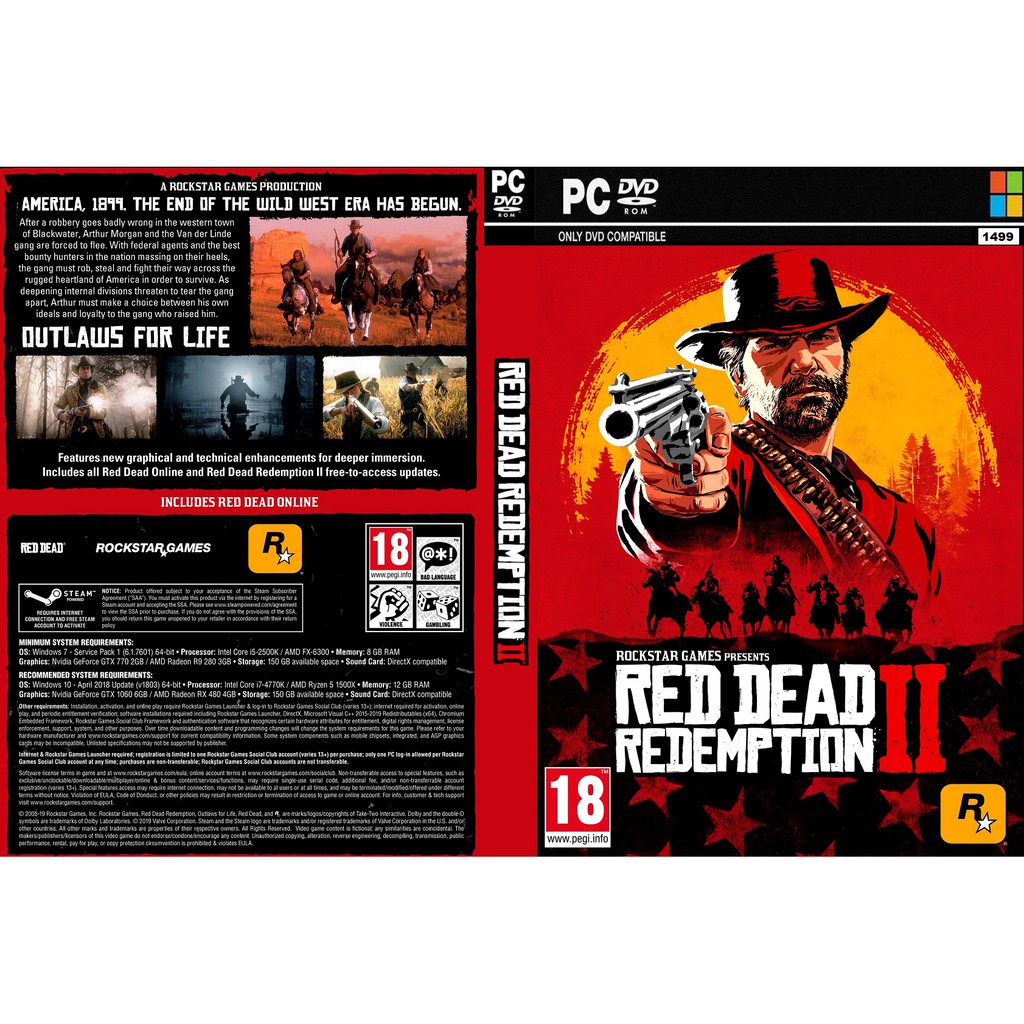 (PC) Red Dead Redemption 2 | Shopee Malaysia