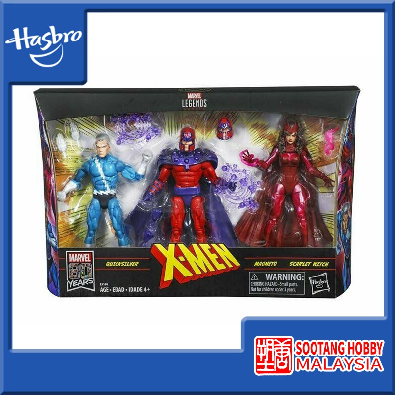 Hasbro MARVEL LEGENDS 6 X MAN FAMILY MATTERS MAGNETO SCARLET WITCH QUICK SILVER Figure Shopee Malaysia