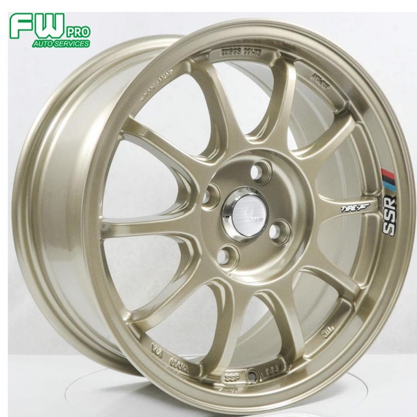 New Sport Rim 15 Inch SSR Type F One Set 4pcs | Shopee Malaysia