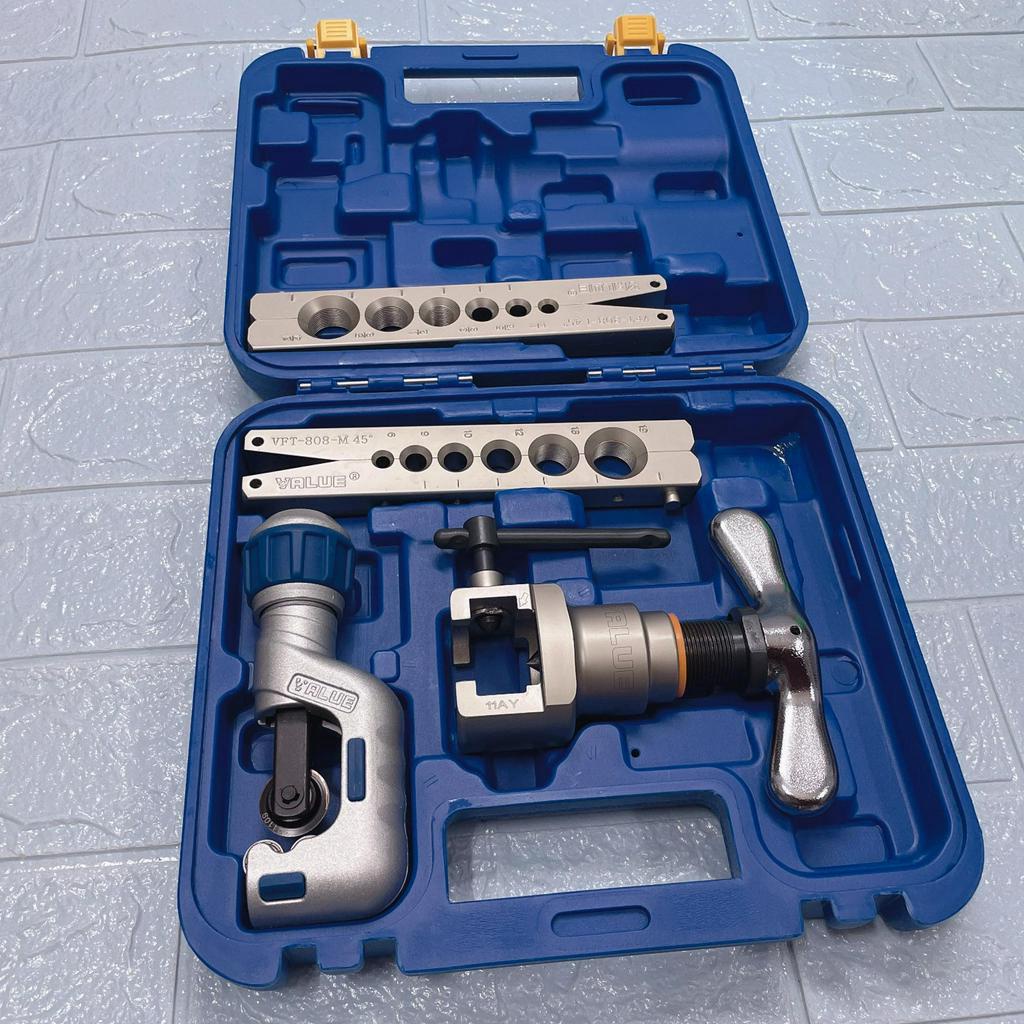 Value flaring Tools Set professional flare set + Copper cutter VFT808