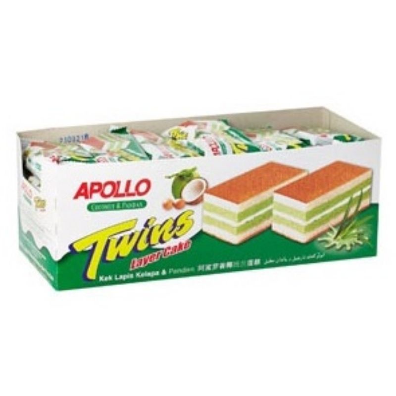 24pcs x 18g Apollo Layer Cake / Checker /Twins Assorted Flavor / Apollo ...