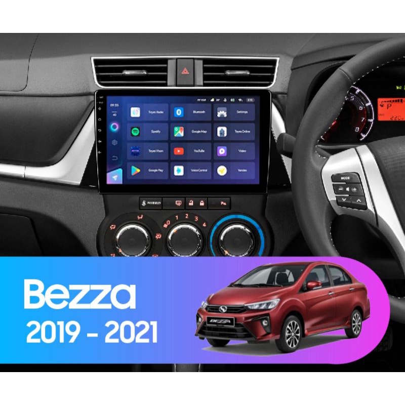 Car Android Player Power Cable Socket for Perodua Aruz/Bezza 2020 (High ...