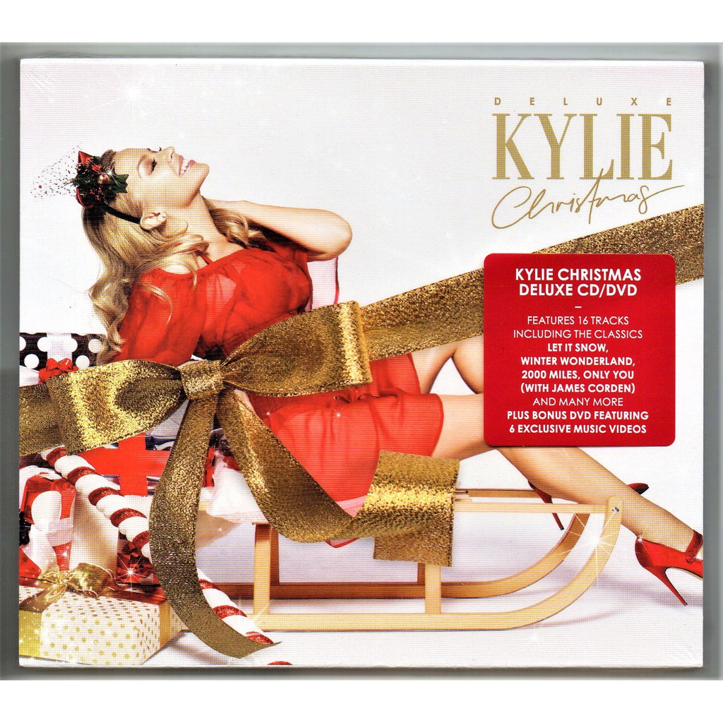 Kylie Minogue Kylie Christmas / KYLIE MINOGUE ( Imported Deluxe CD + DVD ) Shopee Malaysia
