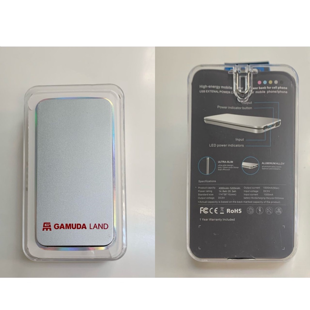 New Power Bank Set 4000/10000mAh | Shopee Malaysia