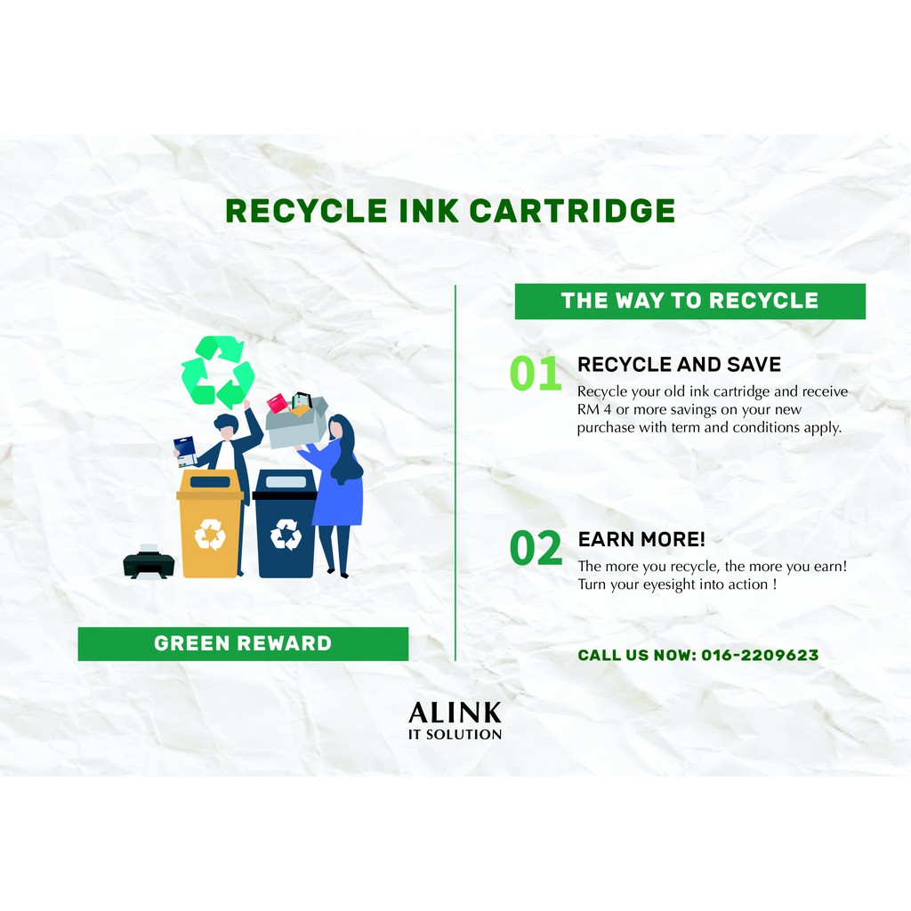 Recycle ink cartridge | Shopee Malaysia